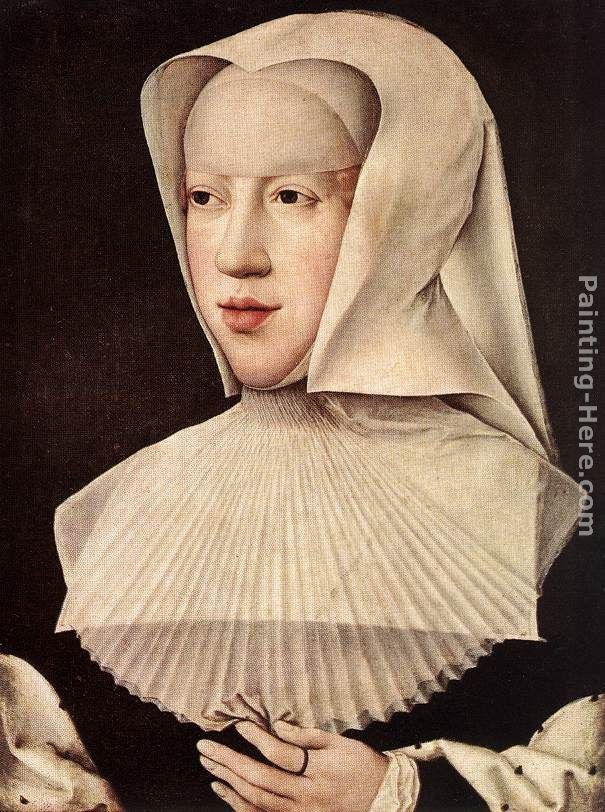 Bernaert van Orley Portrait of Margareta van Oostenrijk